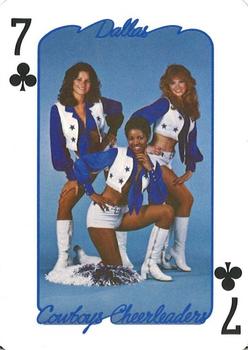 1979 Dallas Cowboys Cheerleaders Playing Cards #7♣  Front