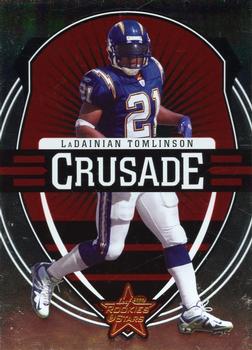 2006 Leaf Rookies & Stars - Crusade Red #C-3 LaDainian Tomlinson Front