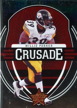 2006 Leaf Rookies & Stars - Crusade Red #C-12 Willie Parker Front