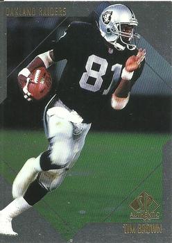 1997 SP Authentic #145 Tim Brown Front
