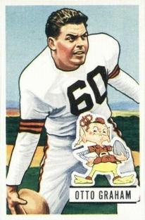 1951 Bowman - Proofs #NNO Otto Graham Front
