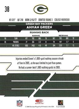 2006 Leaf Rookies & Stars Longevity #38 Ahman Green Back
