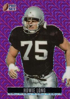 2023 Pro Set Metal - Retro Pink Mojo #RB-38 Howie Long Front