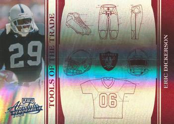 2006 Playoff Absolute Memorabilia - Tools of the Trade Red Spectrum #TOT-57 Eric Dickerson Front