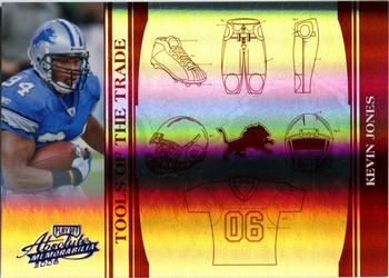 2006 Playoff Absolute Memorabilia - Tools of the Trade Red Spectrum #TOT-82 Kevin Jones Front