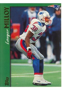 1997 Topps #2 Lawyer Milloy Front
