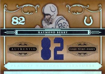 2006 Playoff National Treasures - Material Jersey Numbers #57 Raymond Berry Front