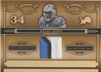 2006 Playoff National Treasures - Material Prime #20 Kevin Jones Front