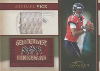 2006 Playoff Prestige - Gridiron Heritage Jerseys #GH27 Michael Vick Front