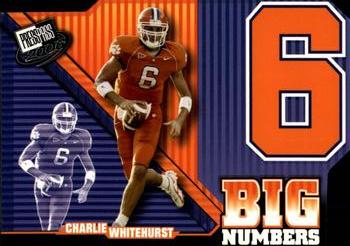 2006 Press Pass - Big Numbers #BN4 Charlie Whitehurst Front