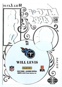 2023 Panini Illusions - King of Cards #20 Will Levis Back