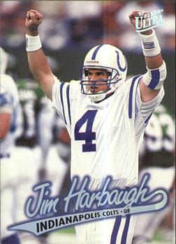1997 Ultra #49 Jim Harbaugh Front