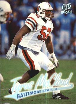 1997 Ultra #189 Tyrus McCloud Front