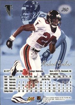 1997 Ultra #260 Michael Booker Back