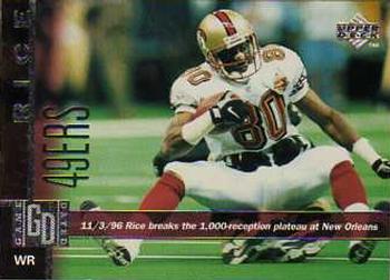 1997 Upper Deck #50 Jerry Rice Front