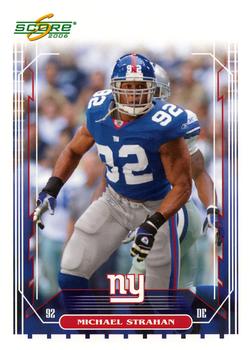 2006 Score - Glossy #185 Michael Strahan Front