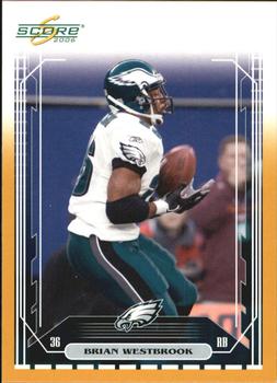 2006 Score - Gold #205 Brian Westbrook Front