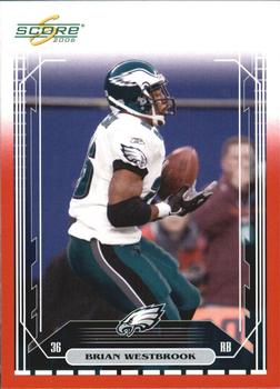 2006 Score - Red #205 Brian Westbrook Front