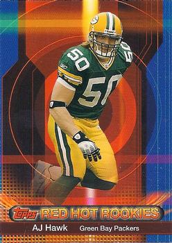 2006 Topps - Red Hot Rookies #3 A.J. Hawk Front