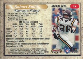 1998 Bowman's Best #74 Robert Smith Back