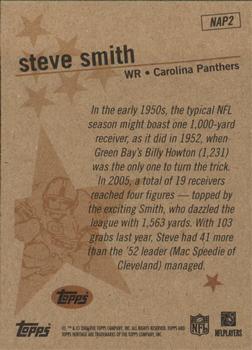 2006 Topps Heritage - New Age Performers #NAP2 Steve Smith Back