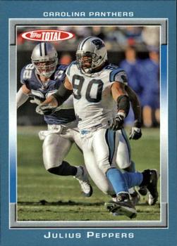 2006 Topps Total - Blue #24 Julius Peppers Front