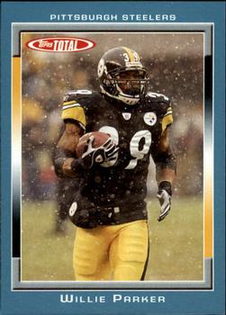 2006 Topps Total - Blue #30 Willie Parker Front