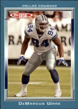 2006 Topps Total - Blue #53 DeMarcus Ware Front