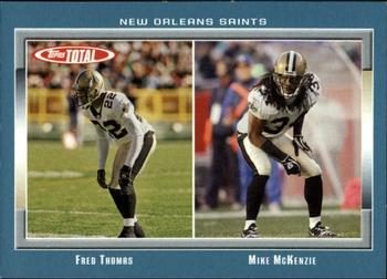 2006 Topps Total - Blue #62 Mike McKenzie / Fred Thomas Front