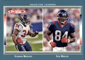 2006 Topps Total - Blue #65 Eric Moulds / Vernand Morency Front