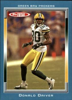 2006 Topps Total - Blue #203 Donald Driver Front