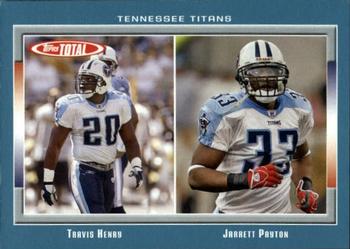 2006 Topps Total - Blue #225 Jarrett Payton / Travis Henry Front