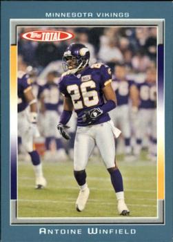 2006 Topps Total - Blue #364 Antoine Winfield Front