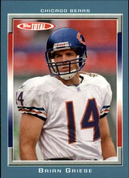 2006 Topps Total - Blue #418 Brian Griese Front
