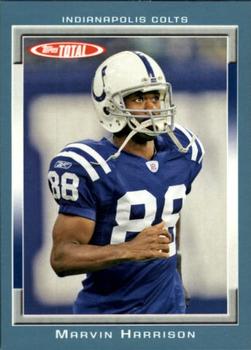 2006 Topps Total - Blue #440 Marvin Harrison Front