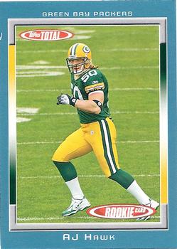 2006 Topps Total - Blue #450 A.J. Hawk Front