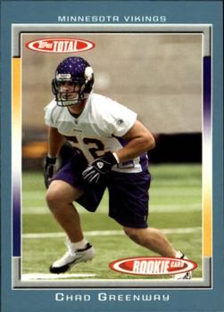 2006 Topps Total - Blue #487 Chad Greenway Front