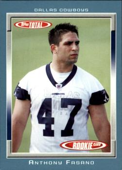 2006 Topps Total - Blue #533 Anthony Fasano Front