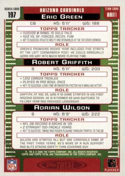 2006 Topps Total - Gold #197 Robert Griffith / Eric Green / Adrian Wilson Back