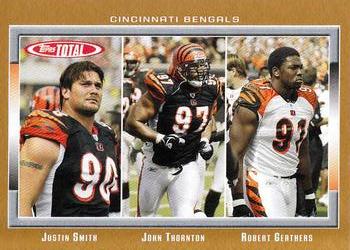 2006 Topps Total - Gold #270 Justin Smith / John Thornton / Robert Geathers Front
