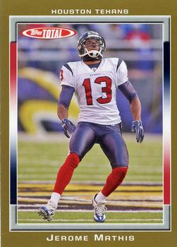 2006 Topps Total - Gold #368 Jerome Mathis Front