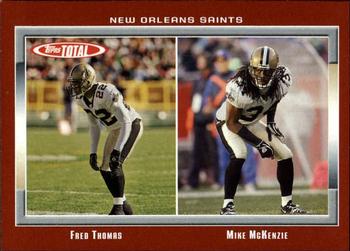 2006 Topps Total - Red #62 Mike McKenzie / Fred Thomas Front