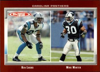 2006 Topps Total - Red #428 Ken Lucas / Mike Minter Front
