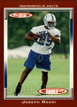 2006 Topps Total - Red #473 Joseph Addai Front
