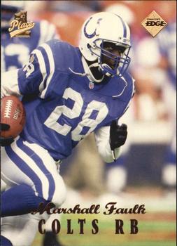 1998 Collector's Edge First Place #74 Marshall Faulk Front
