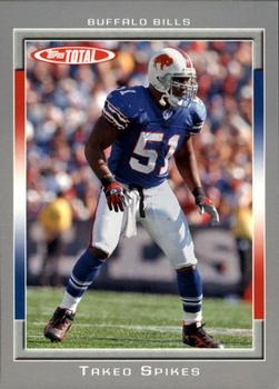 2006 Topps Total - Silver #158 Takeo Spikes Front