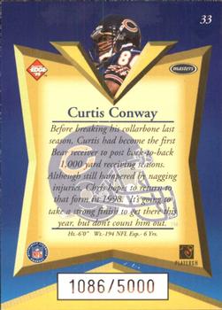 1998 Collector's Edge Masters #33 Curtis Conway Back