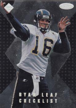 1998 Collector's Edge Masters #CK2 Ryan Leaf Front
