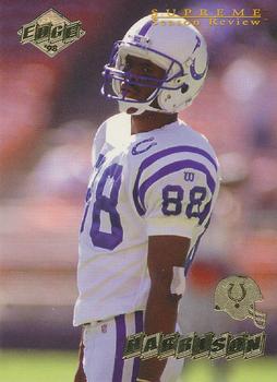 1998 Collector's Edge Supreme Season Review #73 Marvin Harrison Front