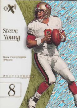 1998 SkyBox E-X2001 #2 Steve Young Front